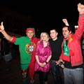 Adeptos portugueses em Lviv, Euro2012